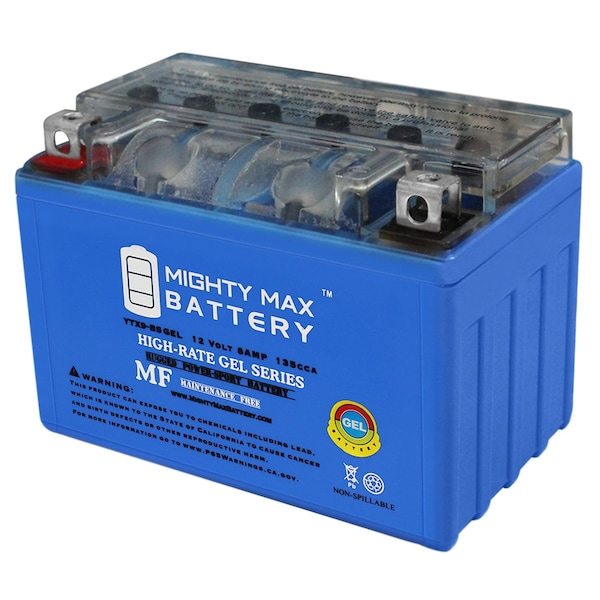 Mighty Max Battery YTX9-BS GEL Replacement Battery for Banshee YTX9-BS MAX3953913 - main